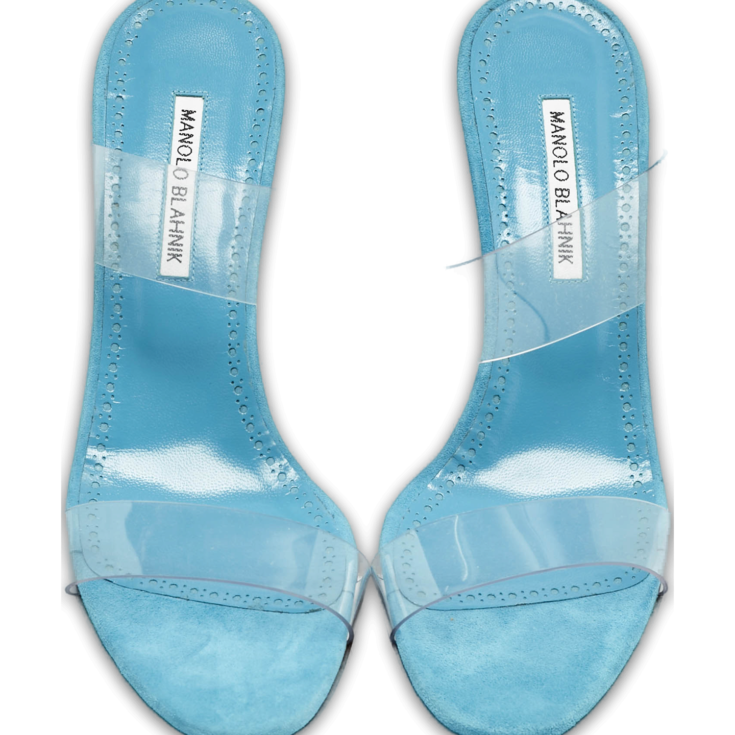 Transparent PVC Scolto Slide Sandals 0