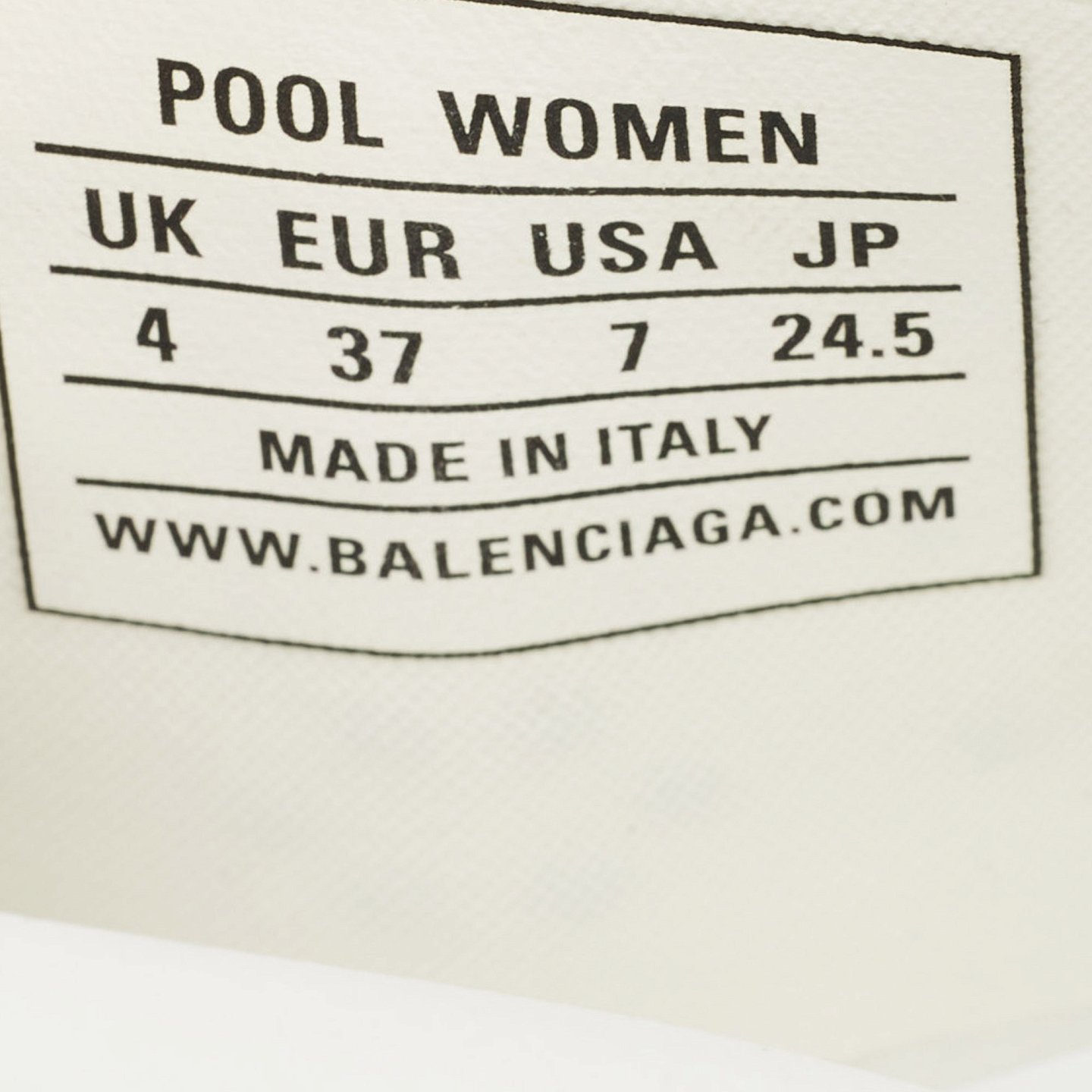 White Rubber BB Pool Slide Sandals 3