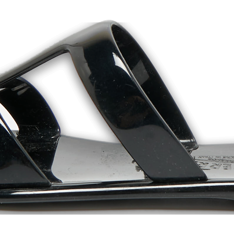 Lylia Vara Black Jelly Flat Slides 0