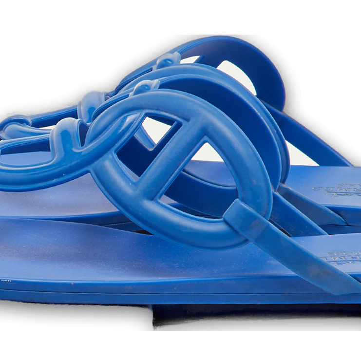 Egerie Blue Thong Sandals 0