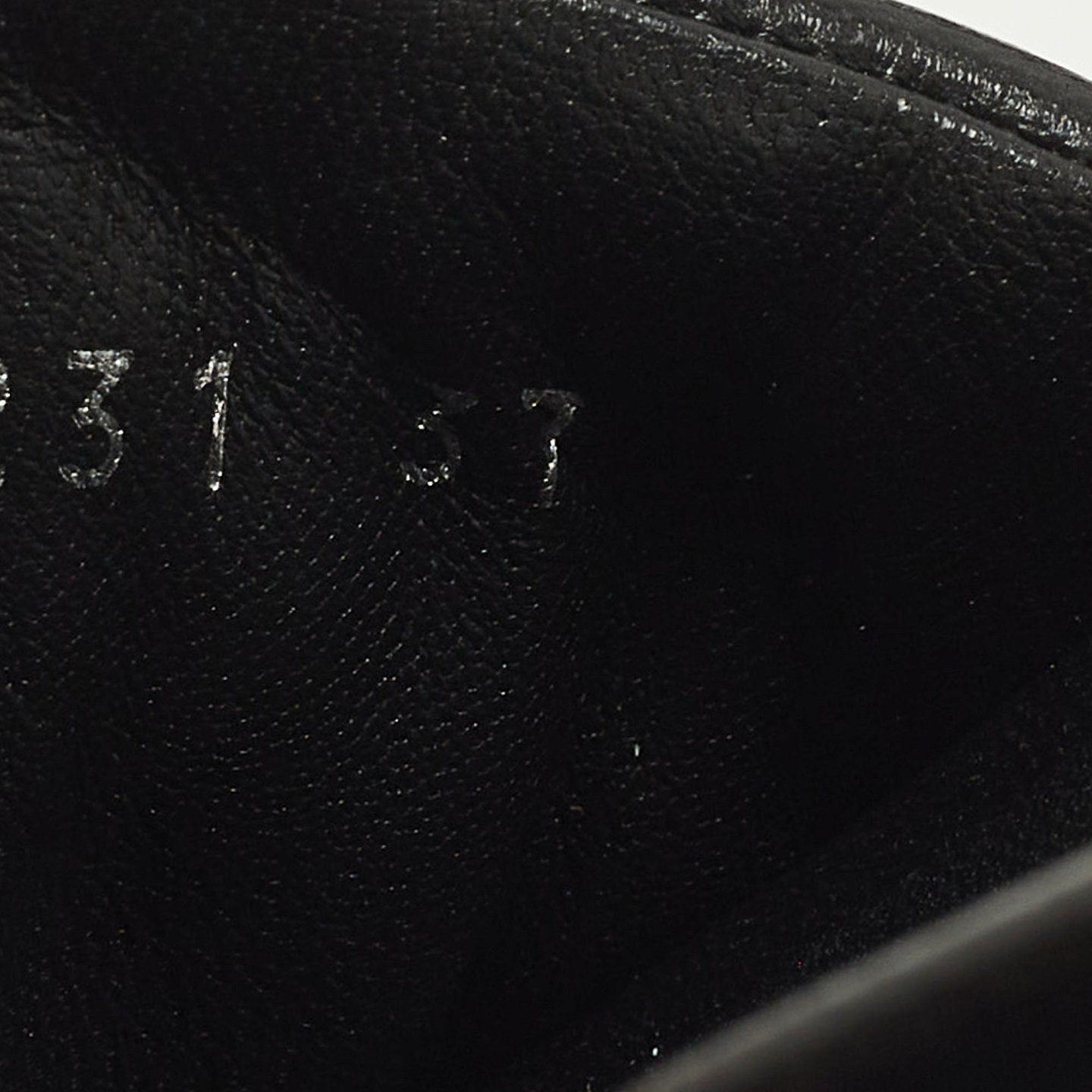 Black Monogram Leather Jumbo Platform Sandals 12