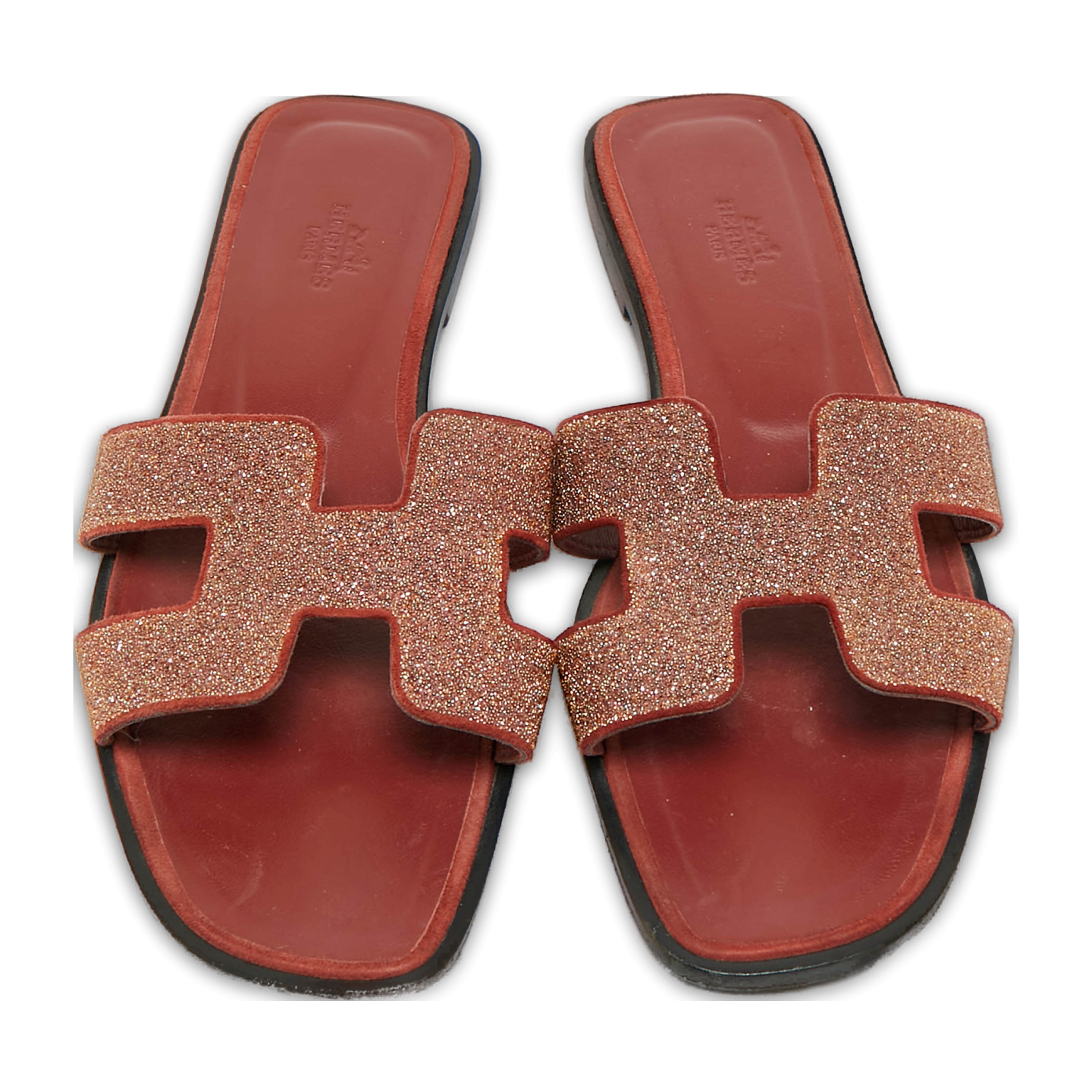 Oran Burgundy Texture Suede Flat Slide 0