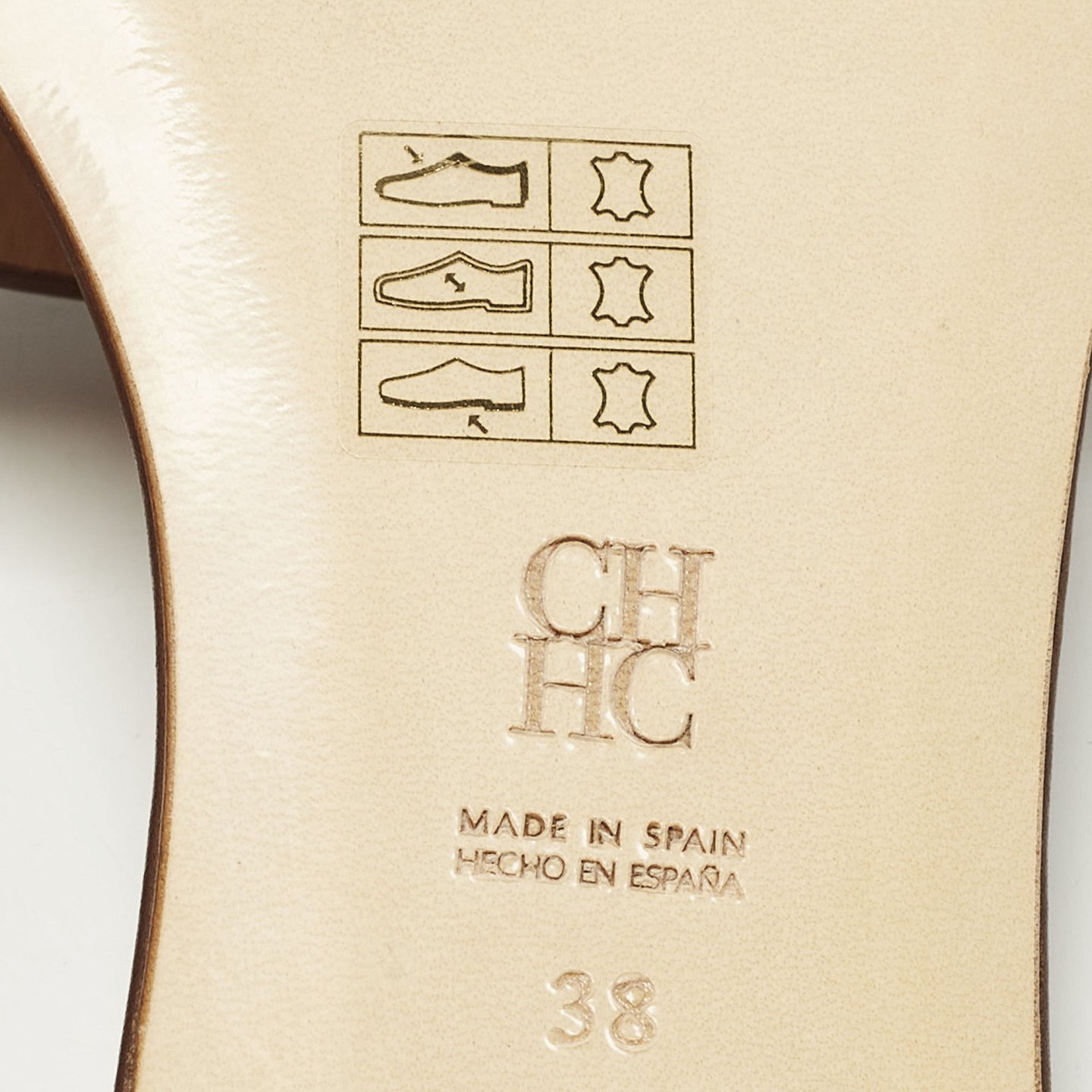 Burgundy Monogram Embossed Leather Flat Slide Sandals 9