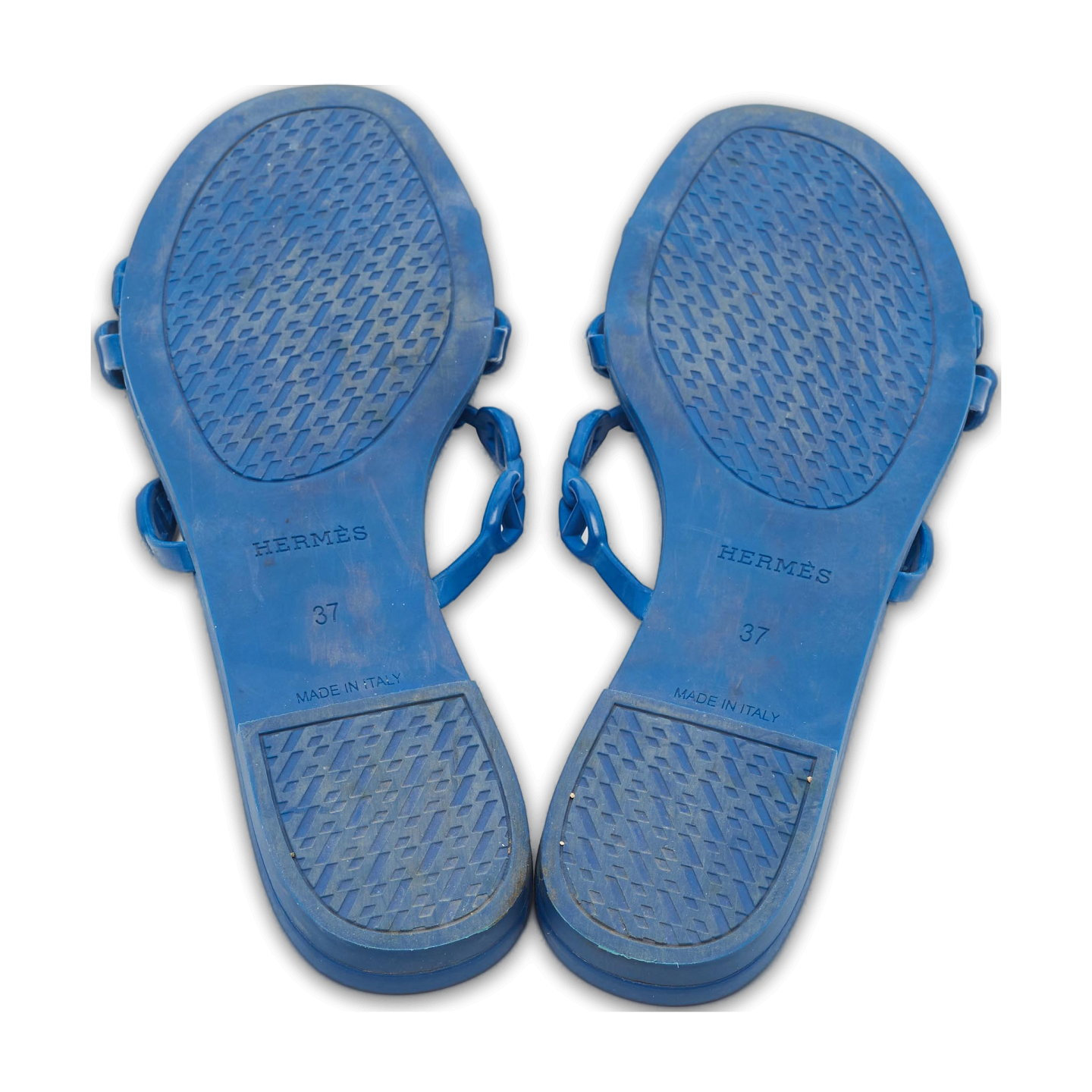 Chaine d'Ancre Blue Rivage Flat Slide Sandals 8