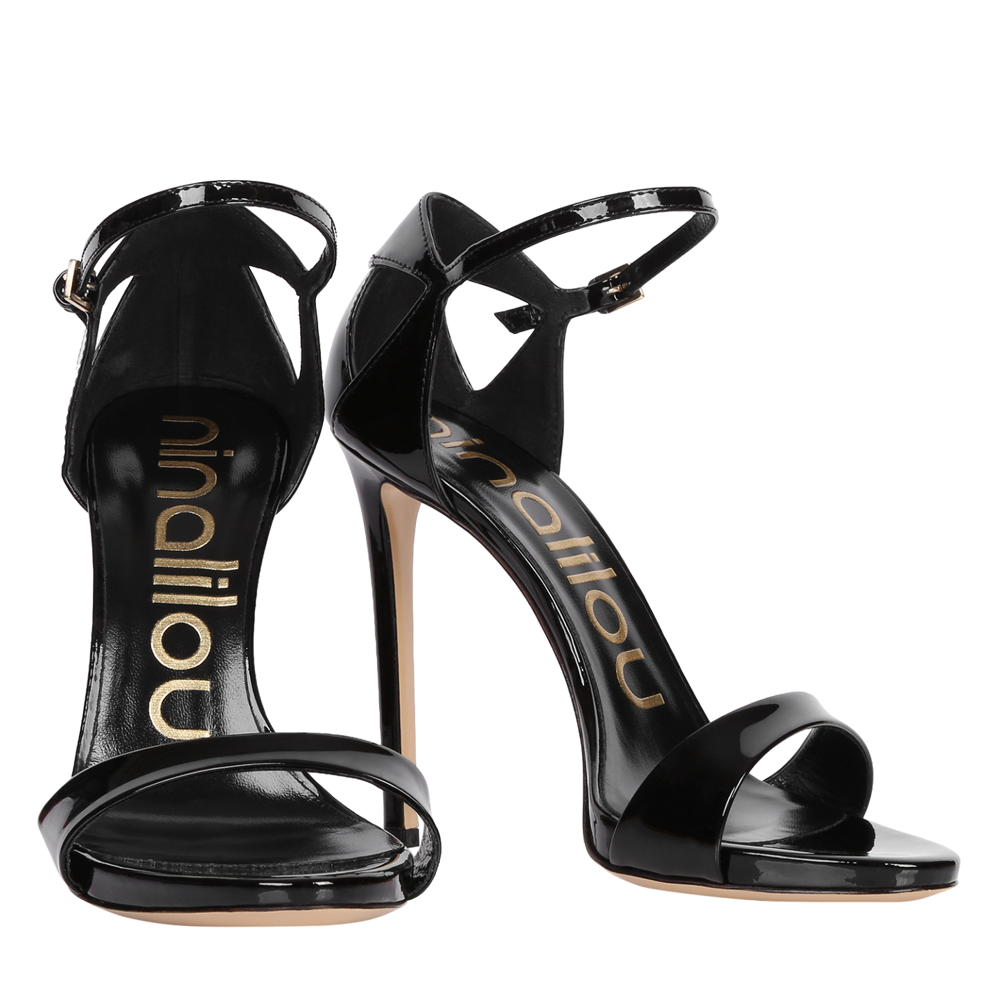 MICOL PATENT SANDALS 120 2