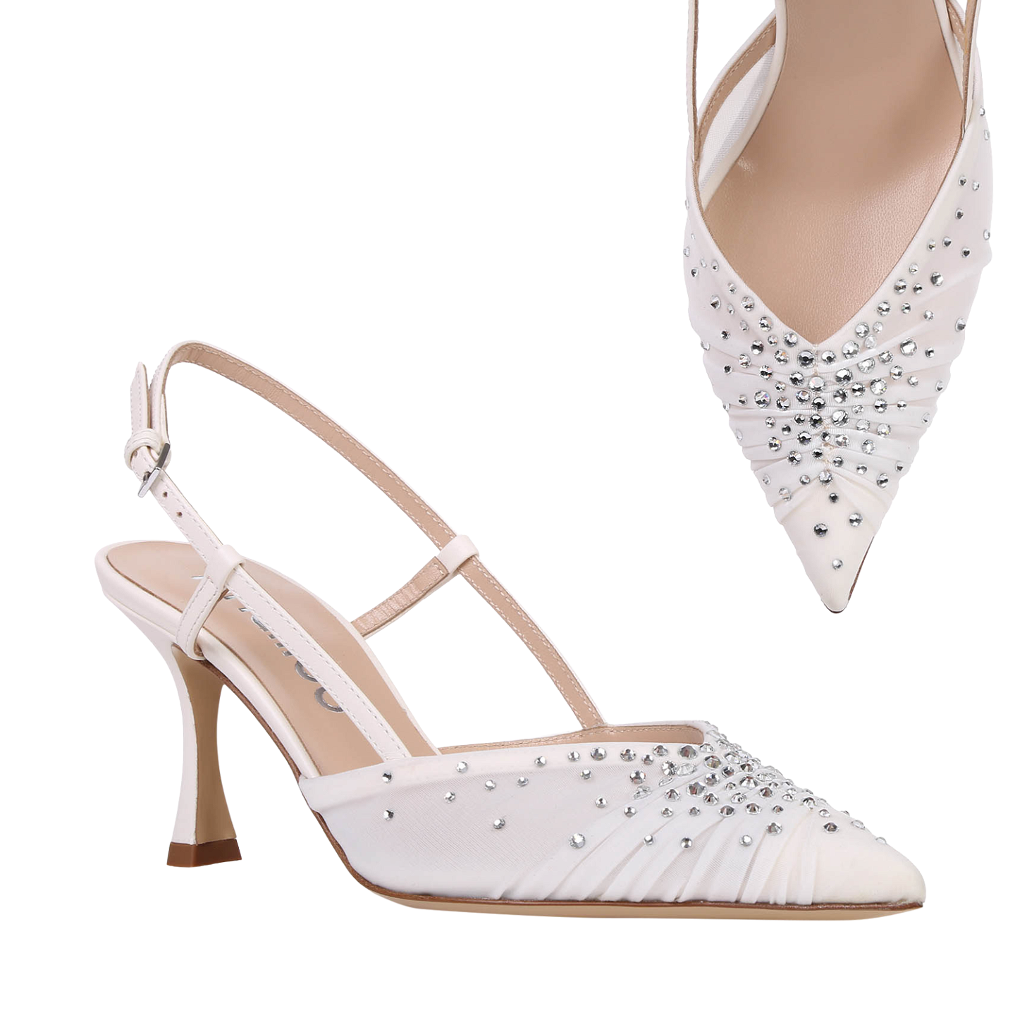 AMY 70 SLINGBACK CRYSTALS 3