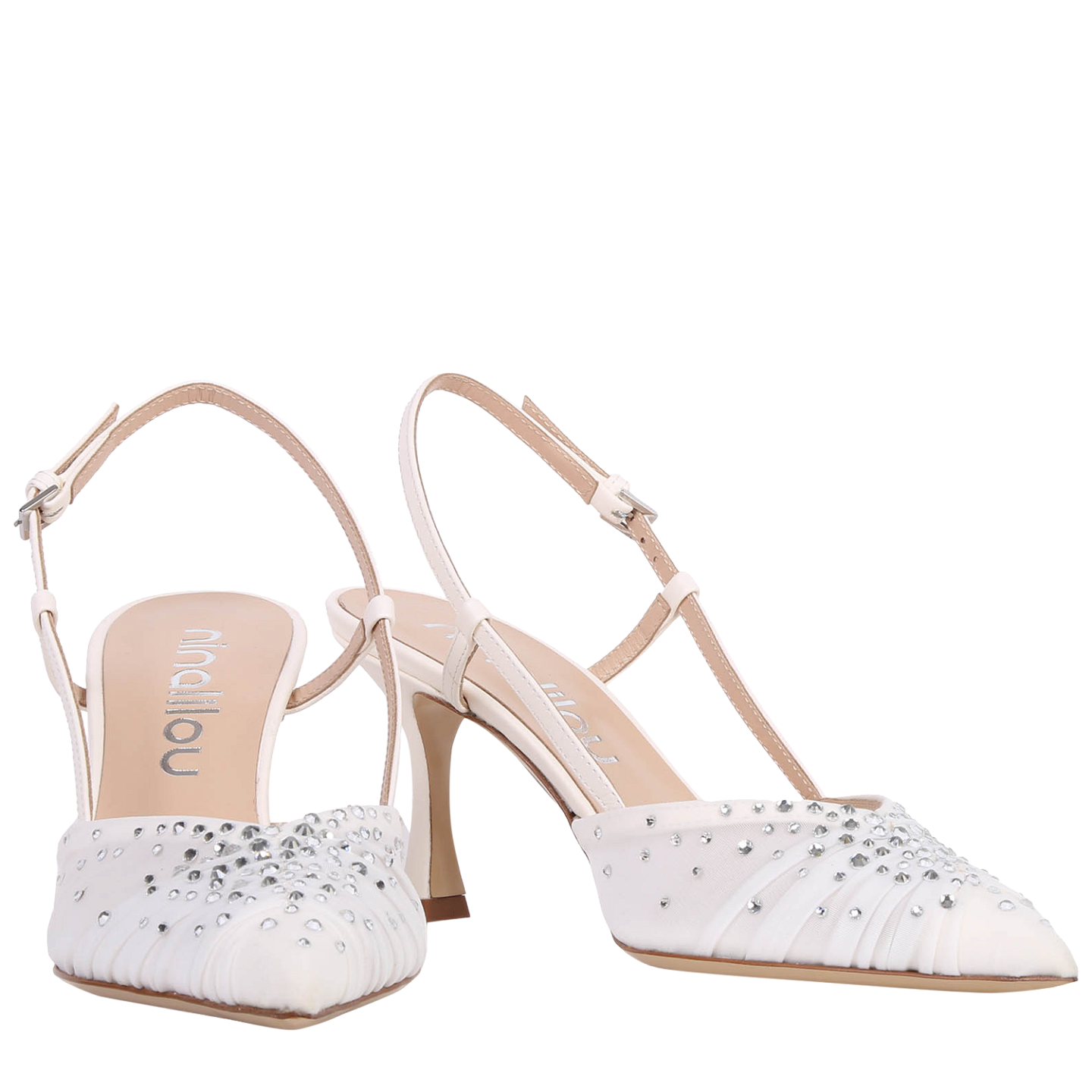 AMY 70 SLINGBACK CRYSTALS 4