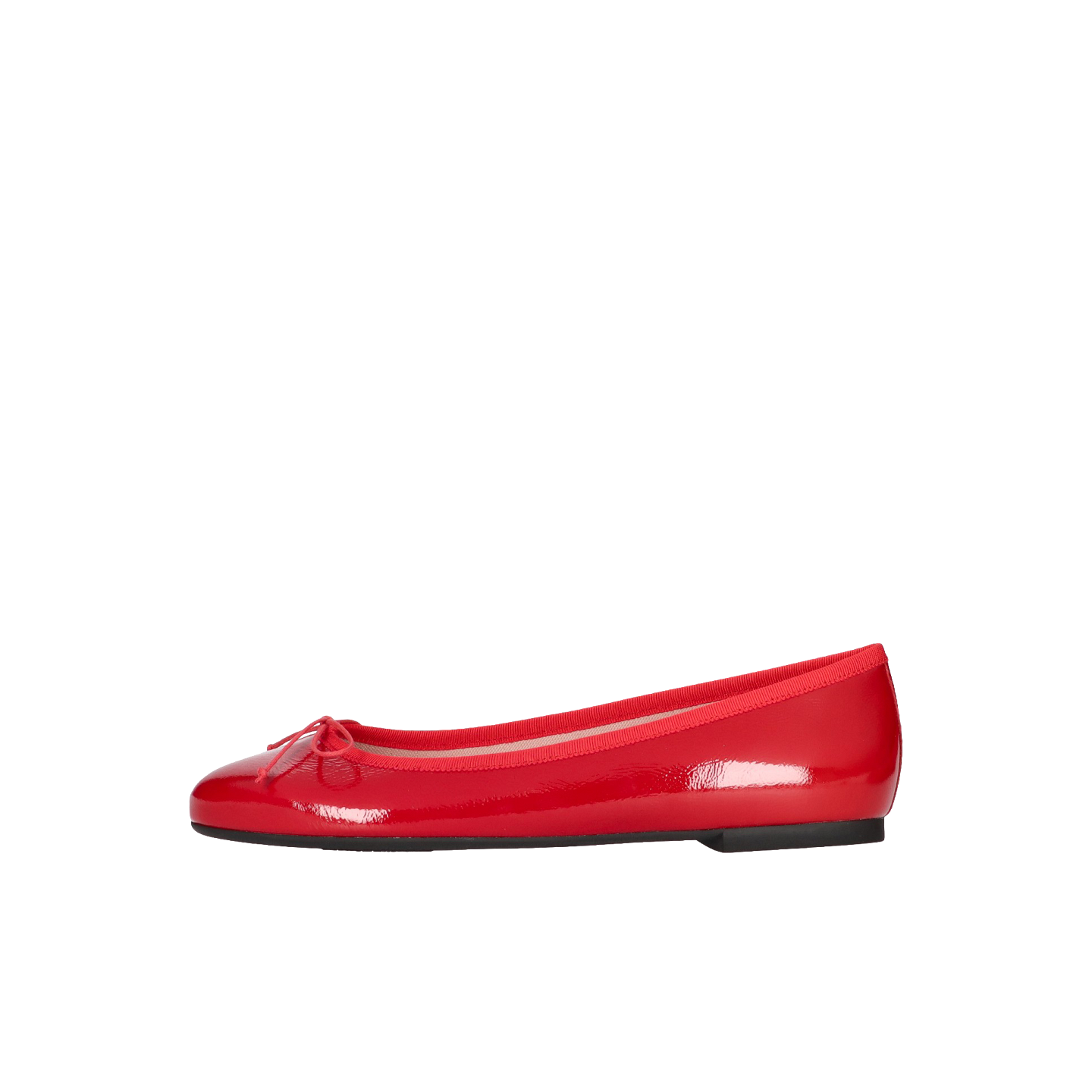 NICOLE RED PATENT LEATHER BALLERINAS 1