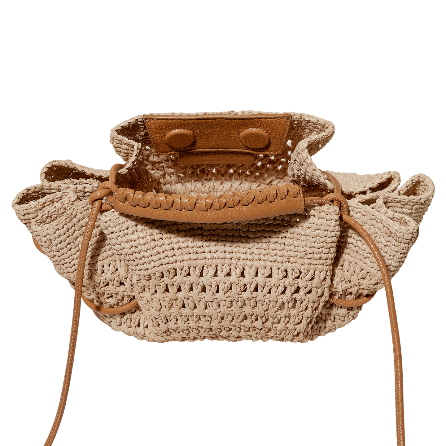 ARTA MINI CROCHET RAFFIA CROSSBODY BAG 3