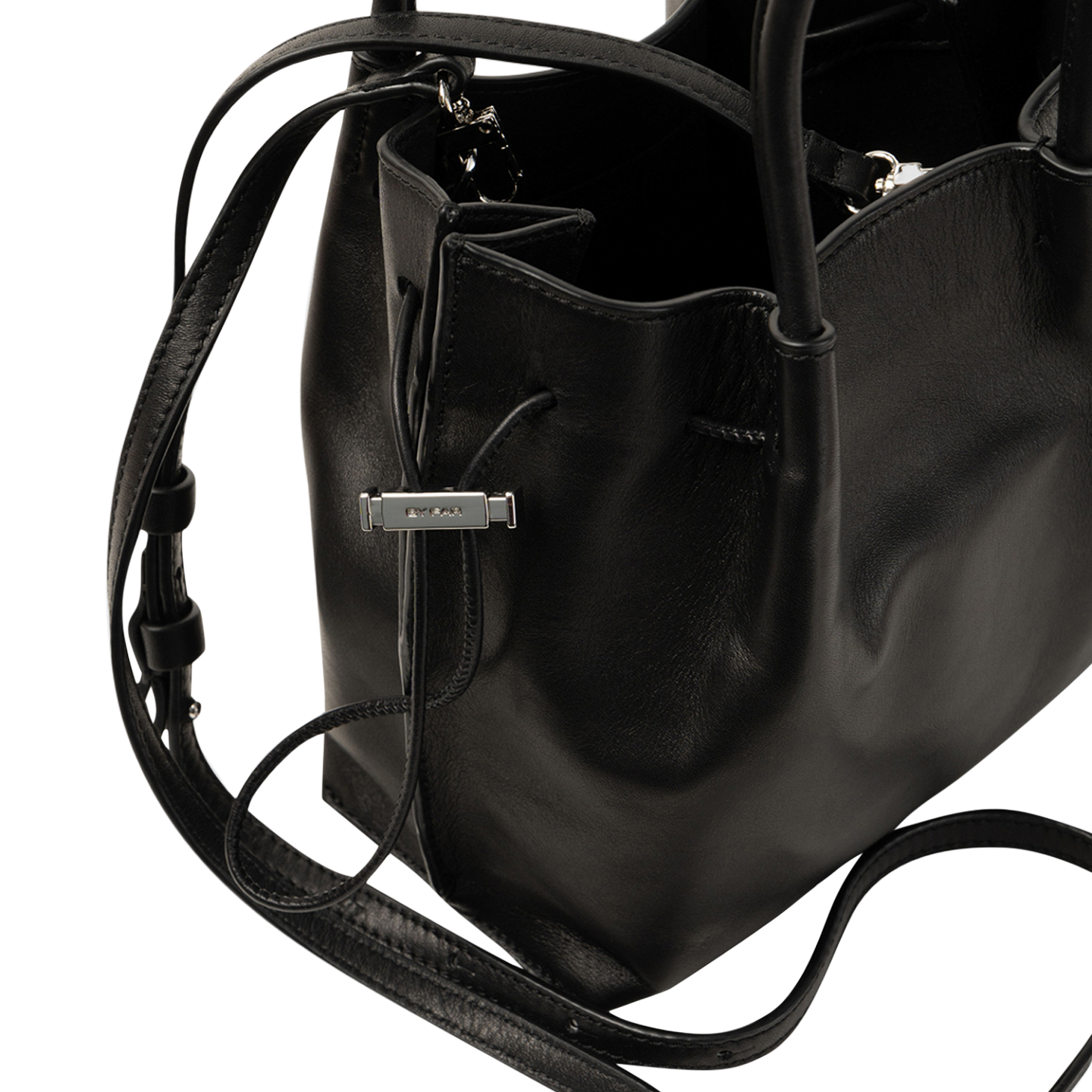 BABY KAYLA LEATHER BUCKET BAG 2
