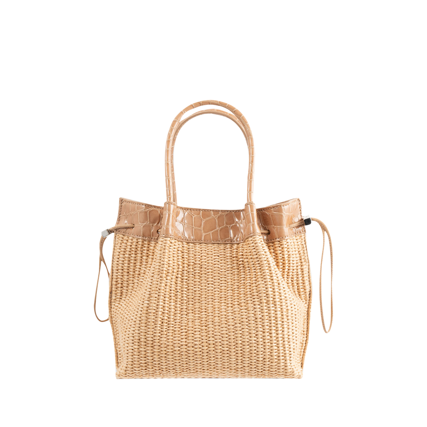 BABY KAYLA RAFFIA BUCKET BAG 0
