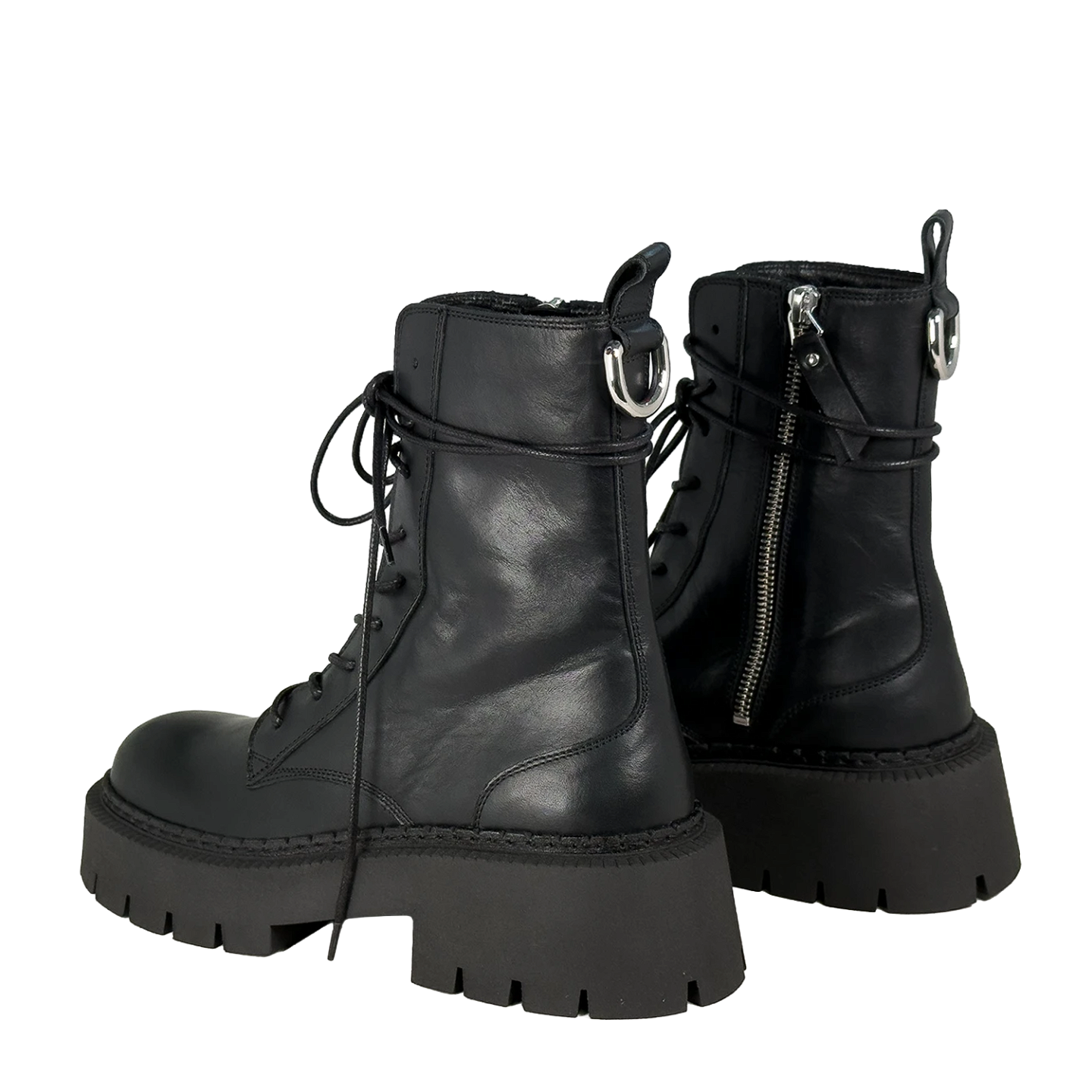 LACE COMBAT BOOTS 4