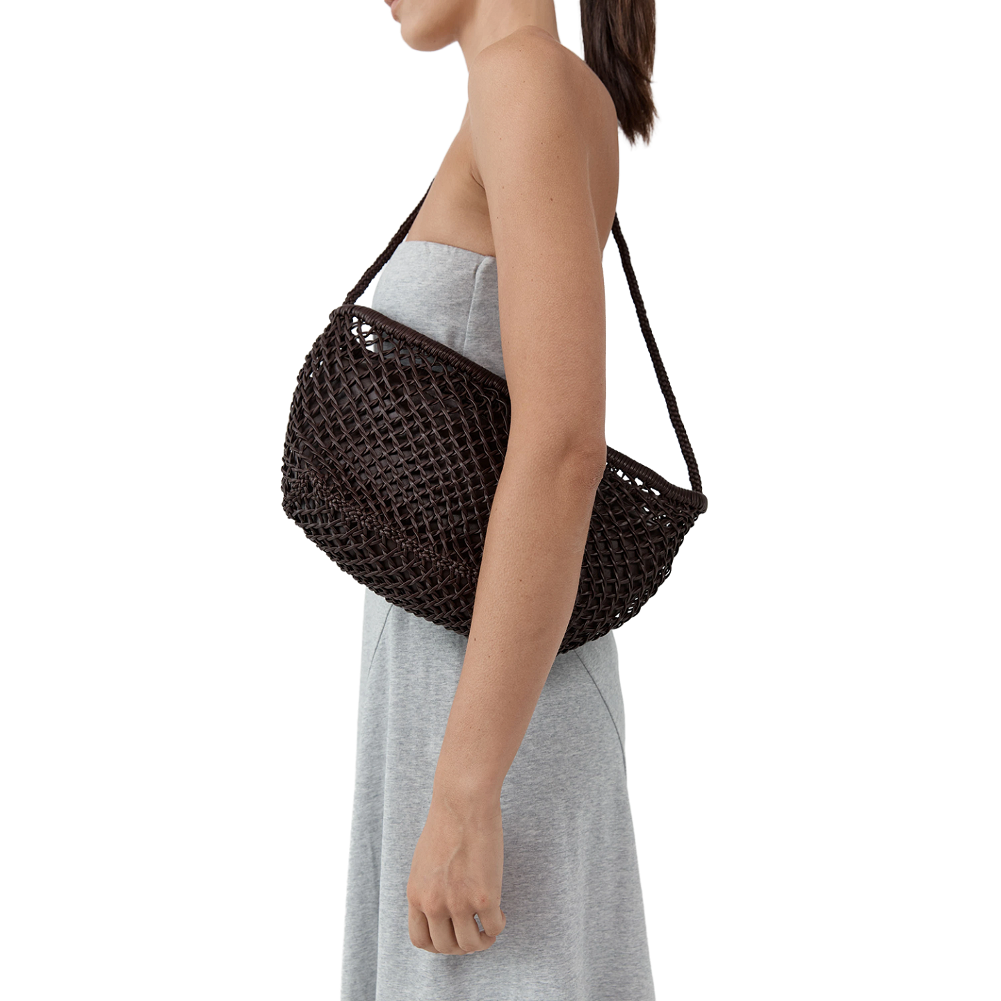 MESH CRESCENT BAG 8