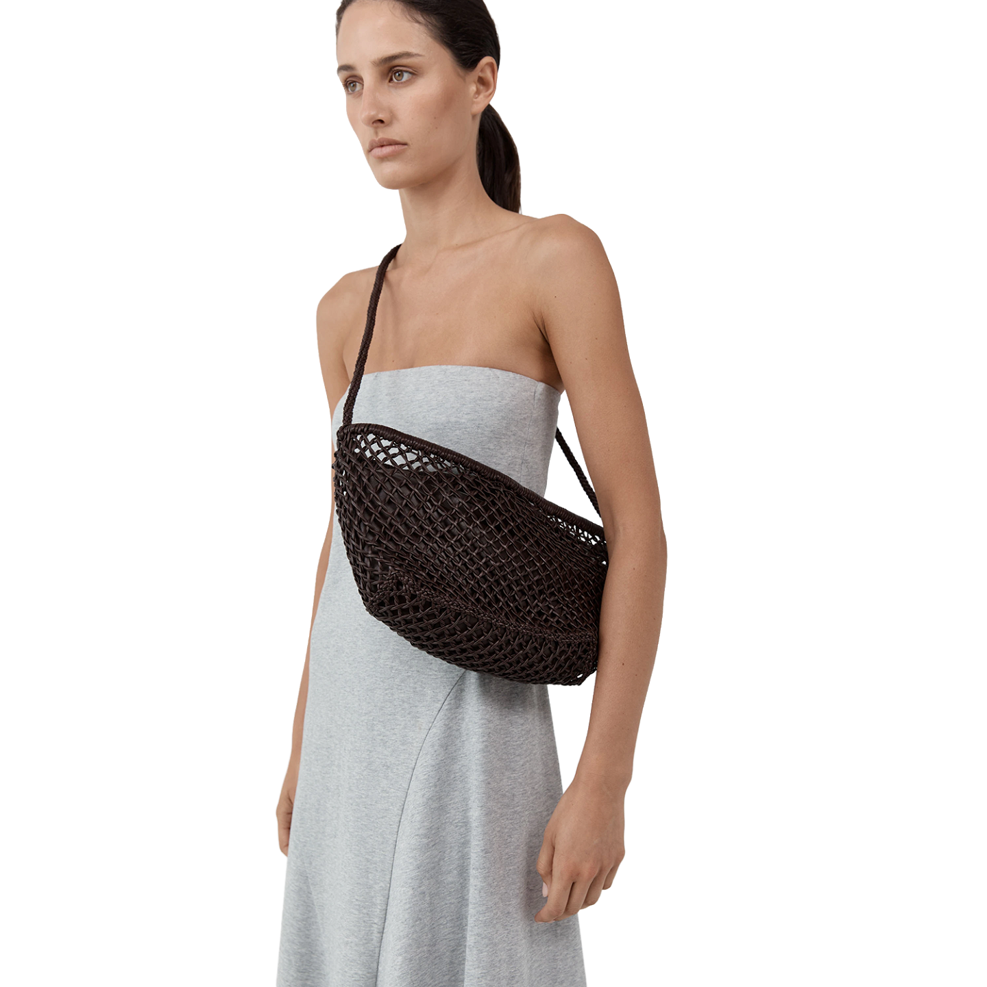 MESH CRESCENT BAG 7