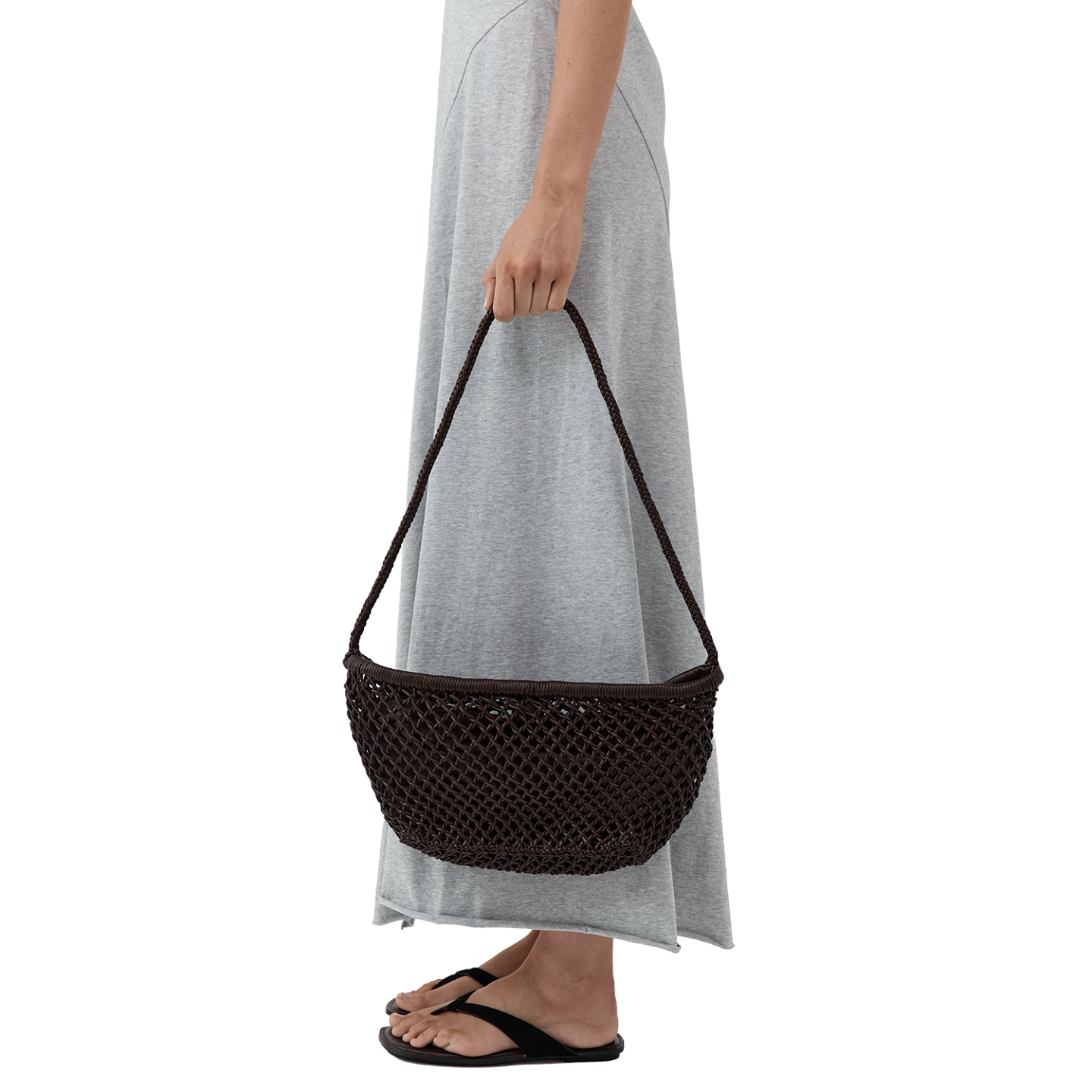 MESH CRESCENT BAG 1