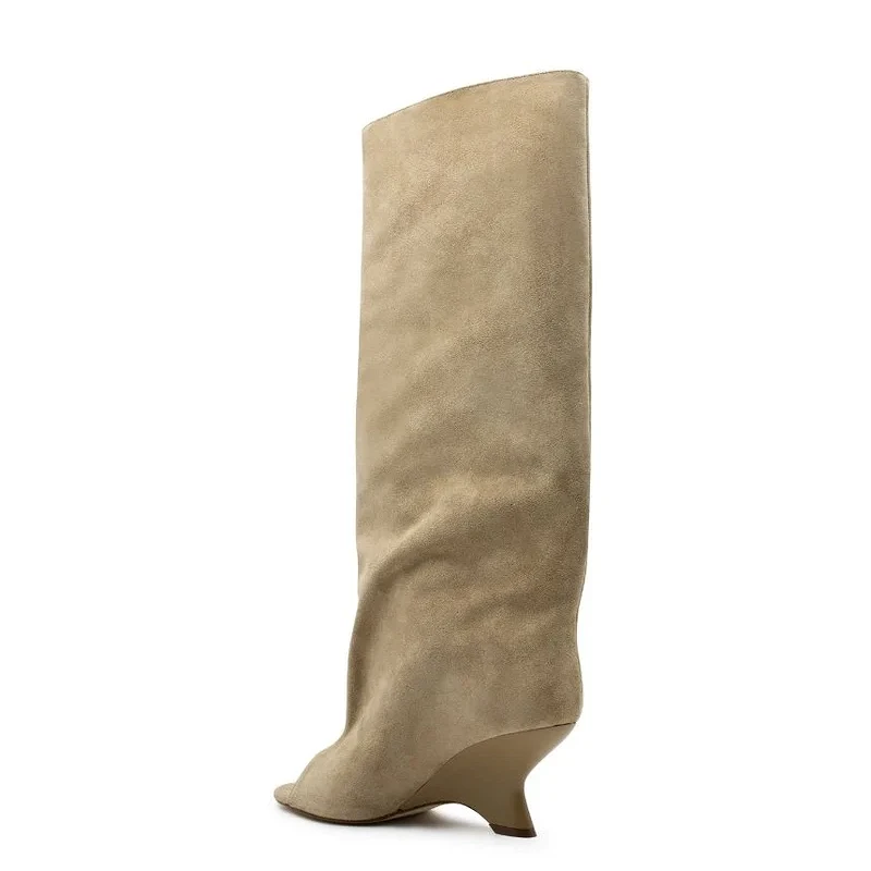 NINETTE PEEP TOE BOOTS 2