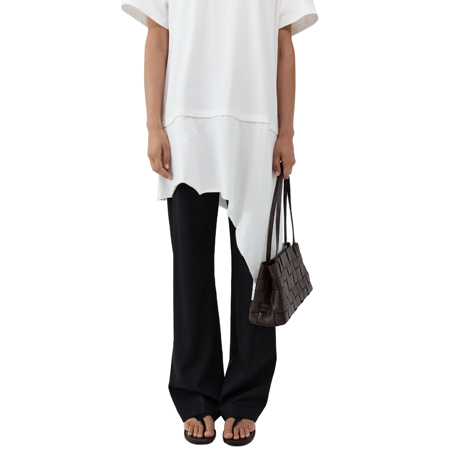 SLIM WOVEN TOTE 4