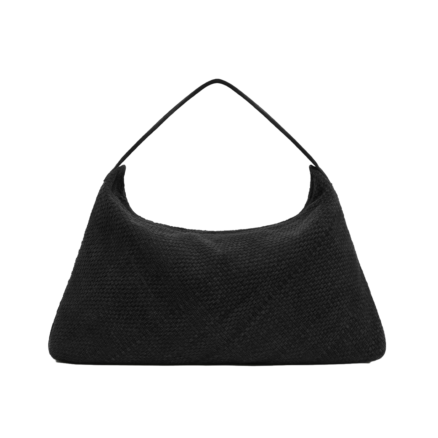 SUEDE WOVEN HOBO BAG 0