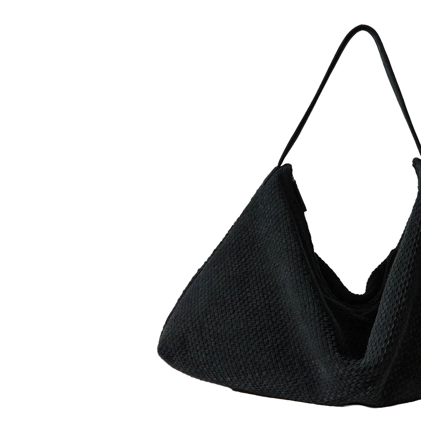 SUEDE WOVEN HOBO BAG 3