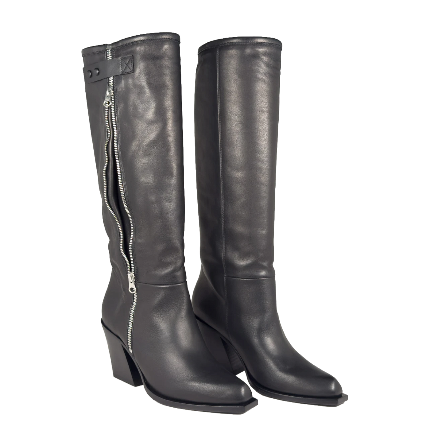 TOUCHE ZIPPER COWBOY BOOTS 1