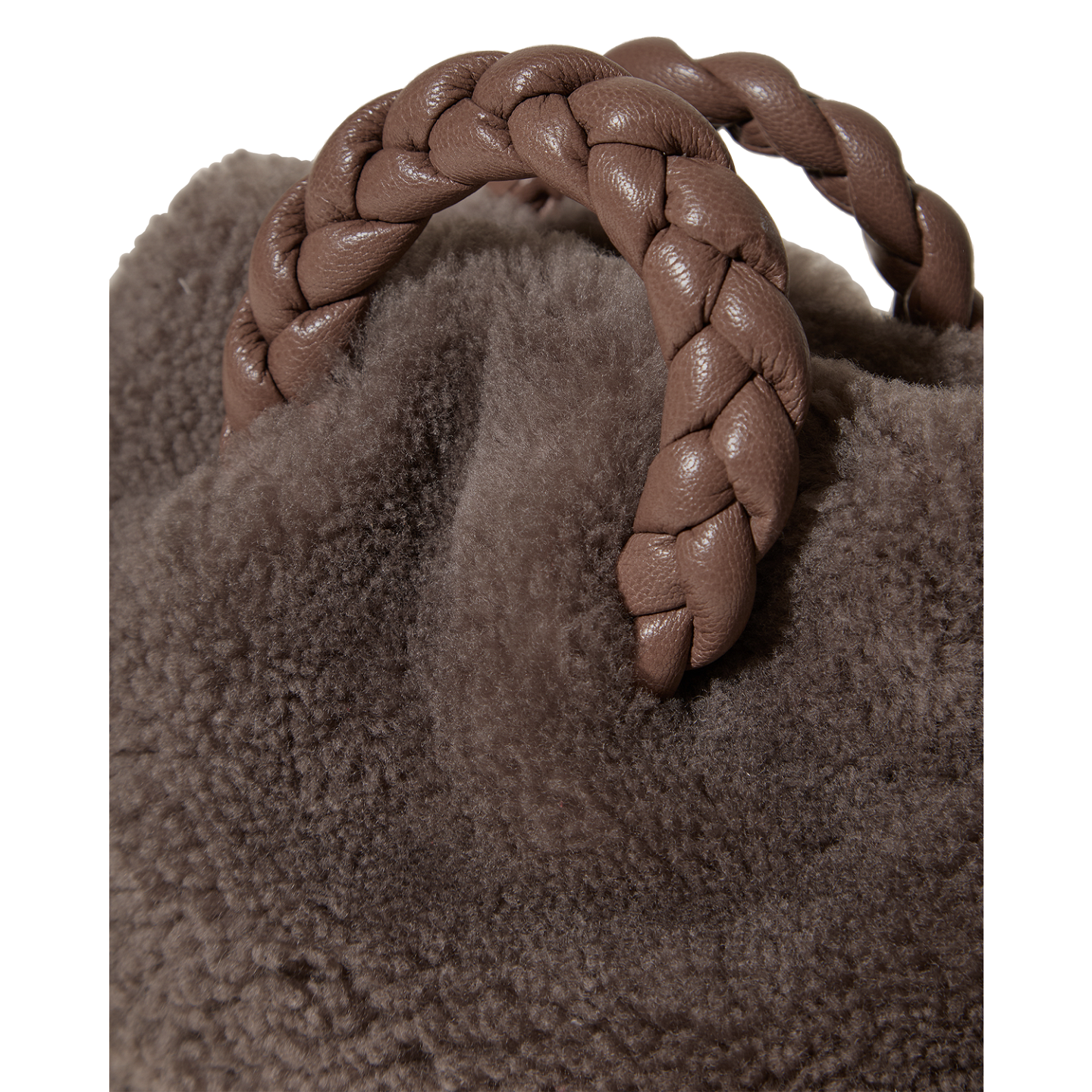 BOMBON SHEARLING TOTE BAG 1