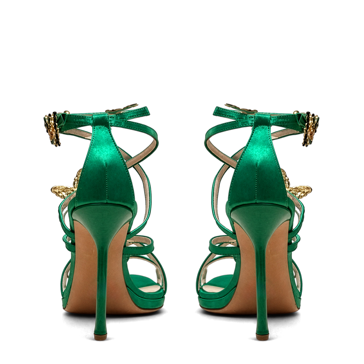 BUTTERFLY SANDALS SATIN 100 2