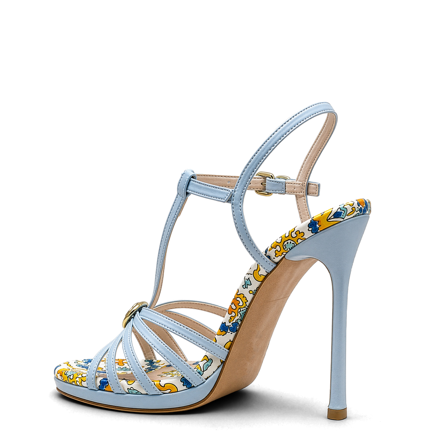 MEDITERRANEAN CELESTE STILETTO SANDALS 100 1