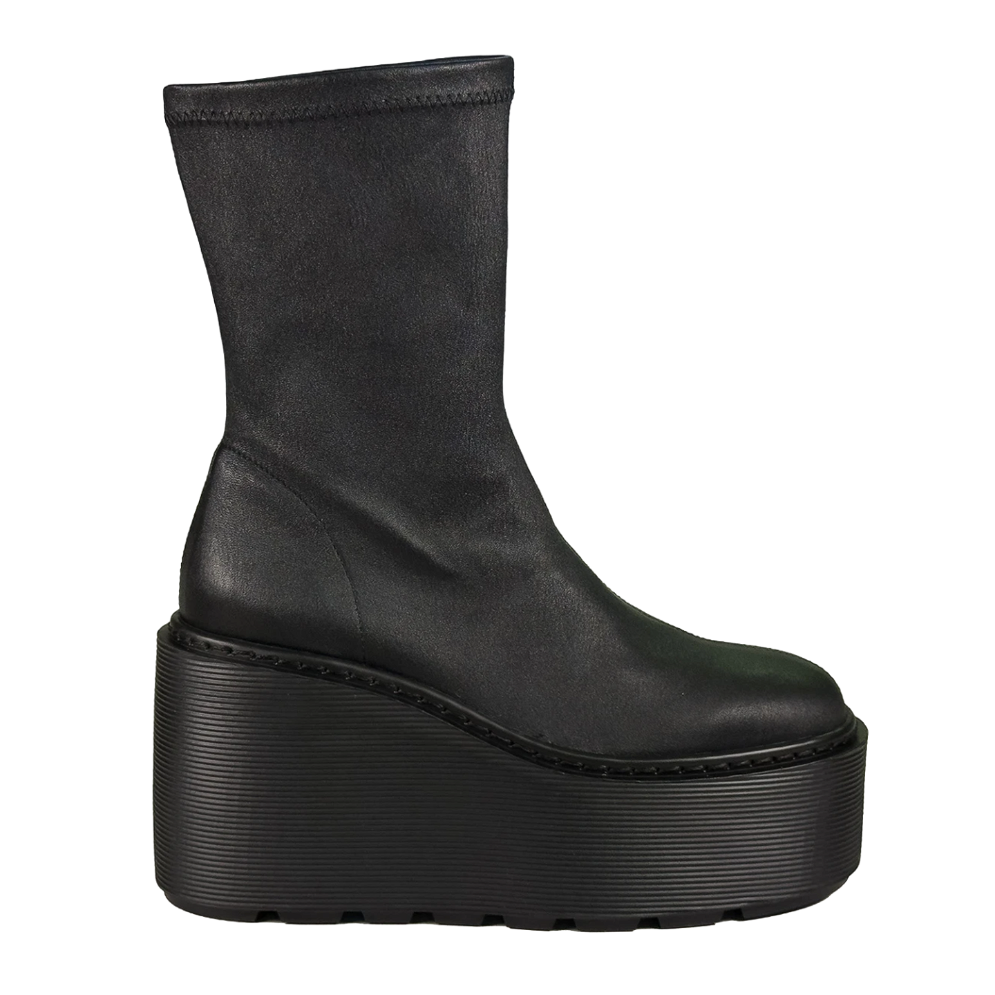 ZEPPA STRIPY SOCK ANKLE BOOTS 0