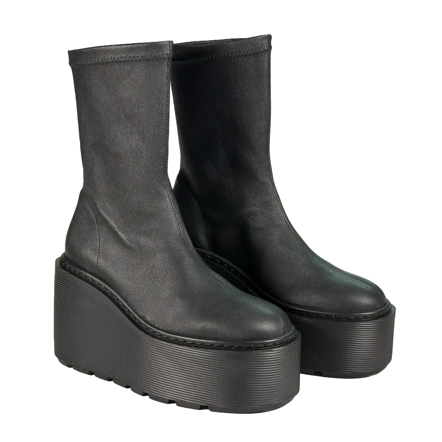 ZEPPA STRIPY SOCK ANKLE BOOTS 1