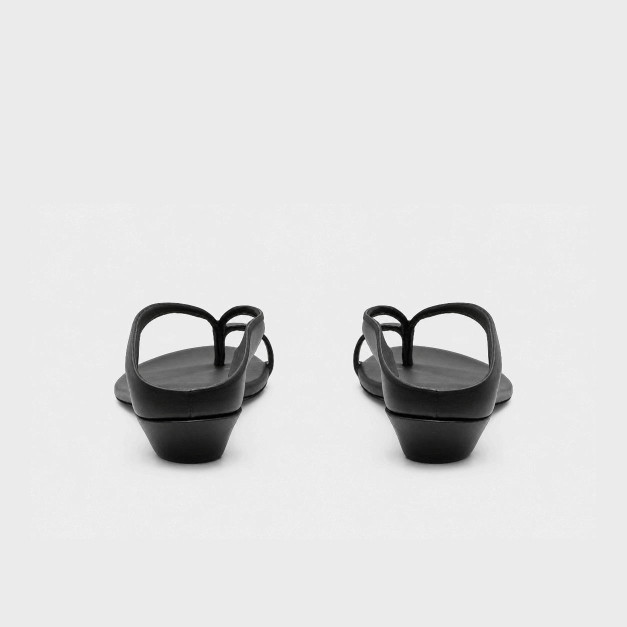 MIGUELA KITTEN HEEL THONG SANDALS 25 2