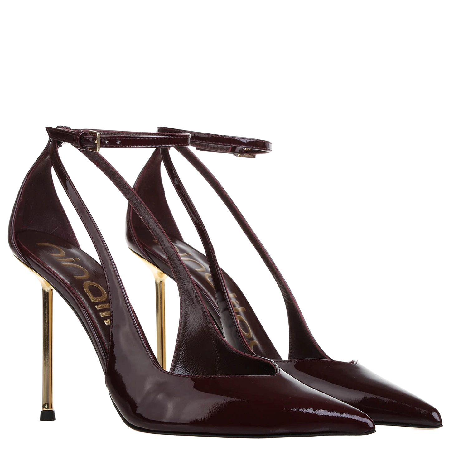 PATENT SLINGBACK 105 PUMPS GOLDEN HEEL 1