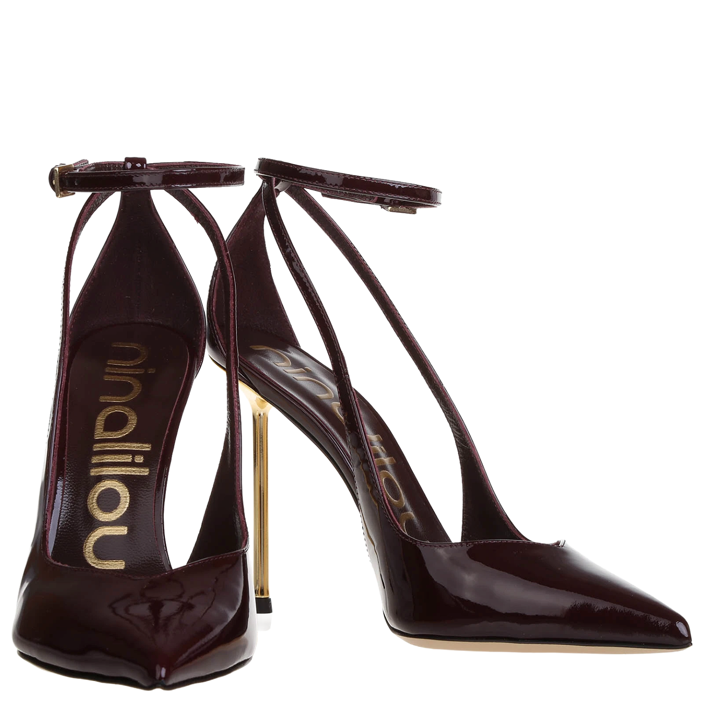 PATENT SLINGBACK 105 PUMPS GOLDEN HEEL 2