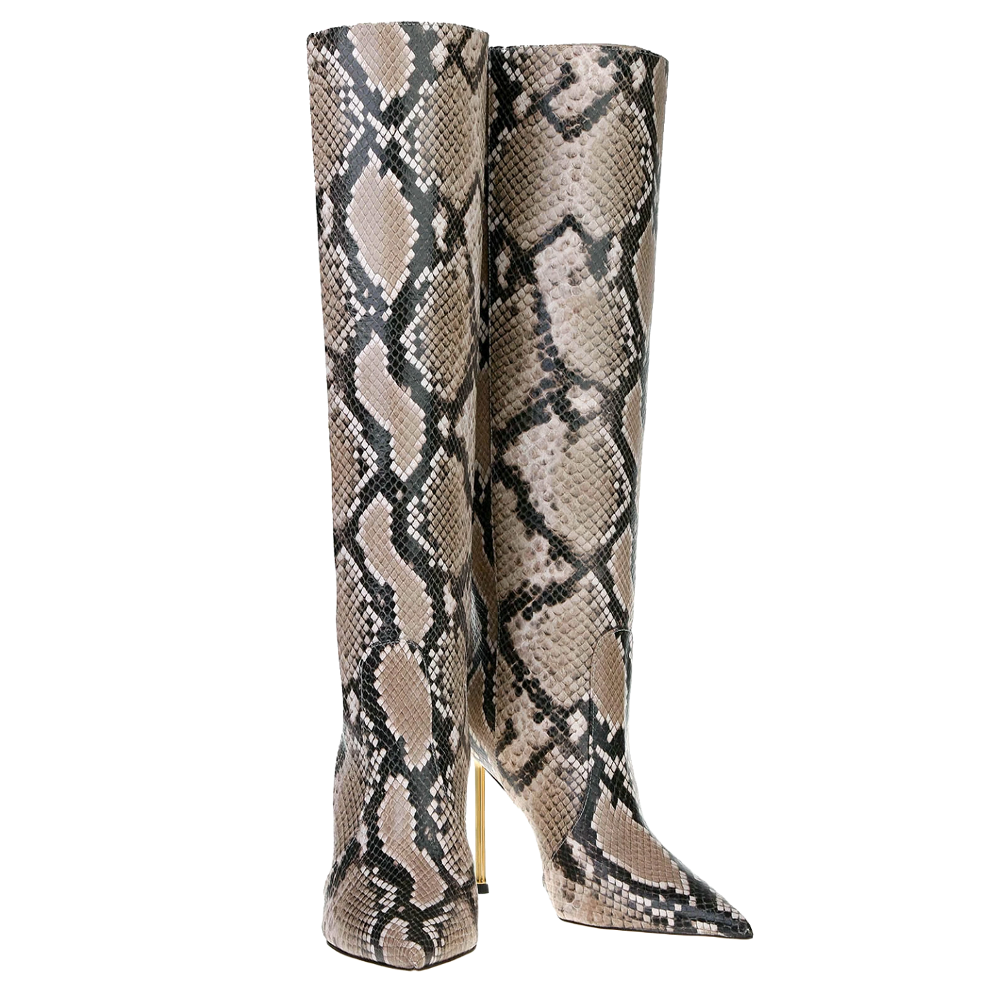 PYTHON GOLDEN HEEL 105 BOOTS 2