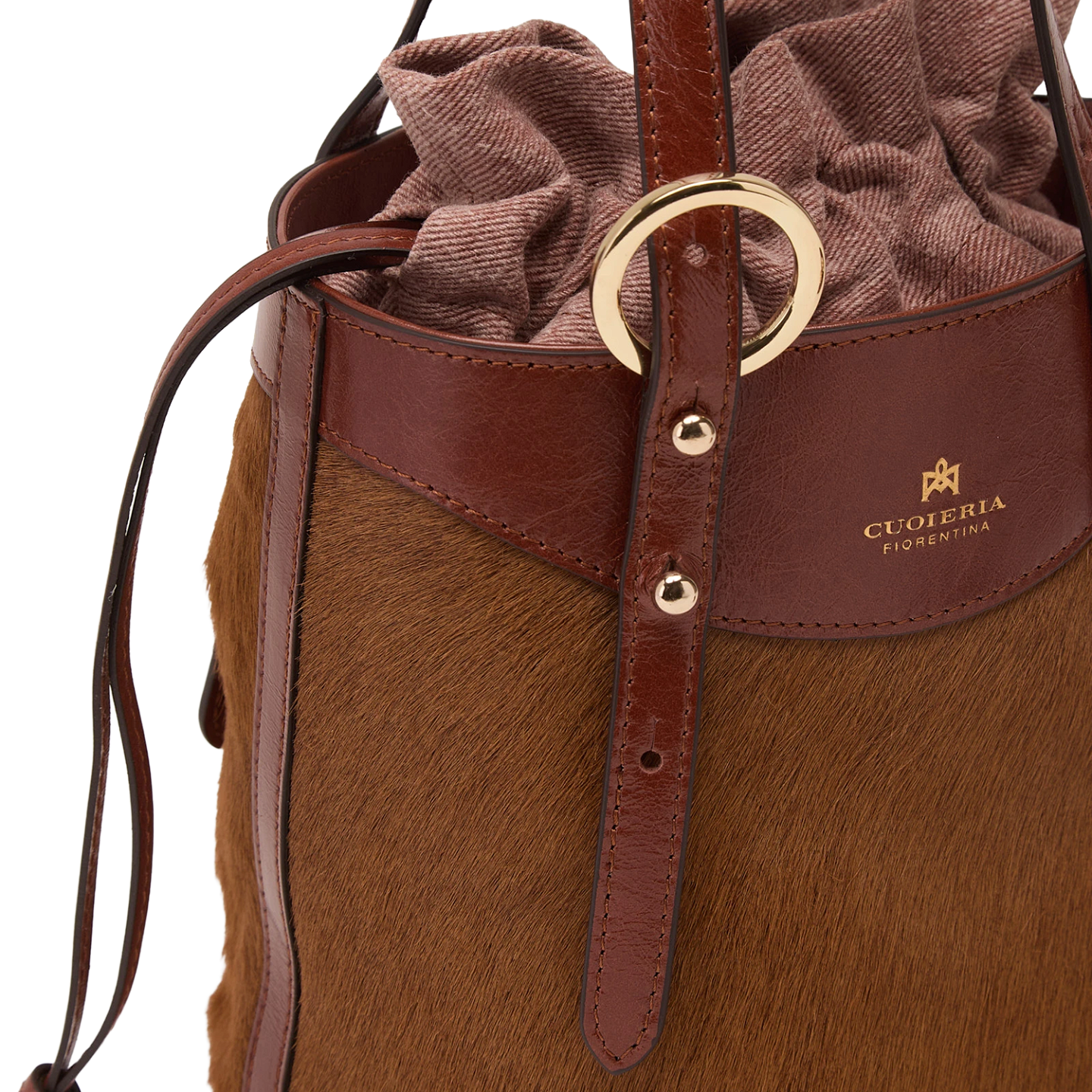 AMBER CAVALLINO SMALL BUCKET 2