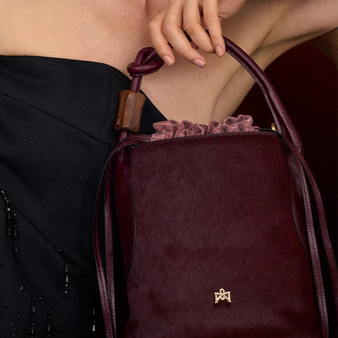 AGATA CAVALLINO SMALL BUCKET 4