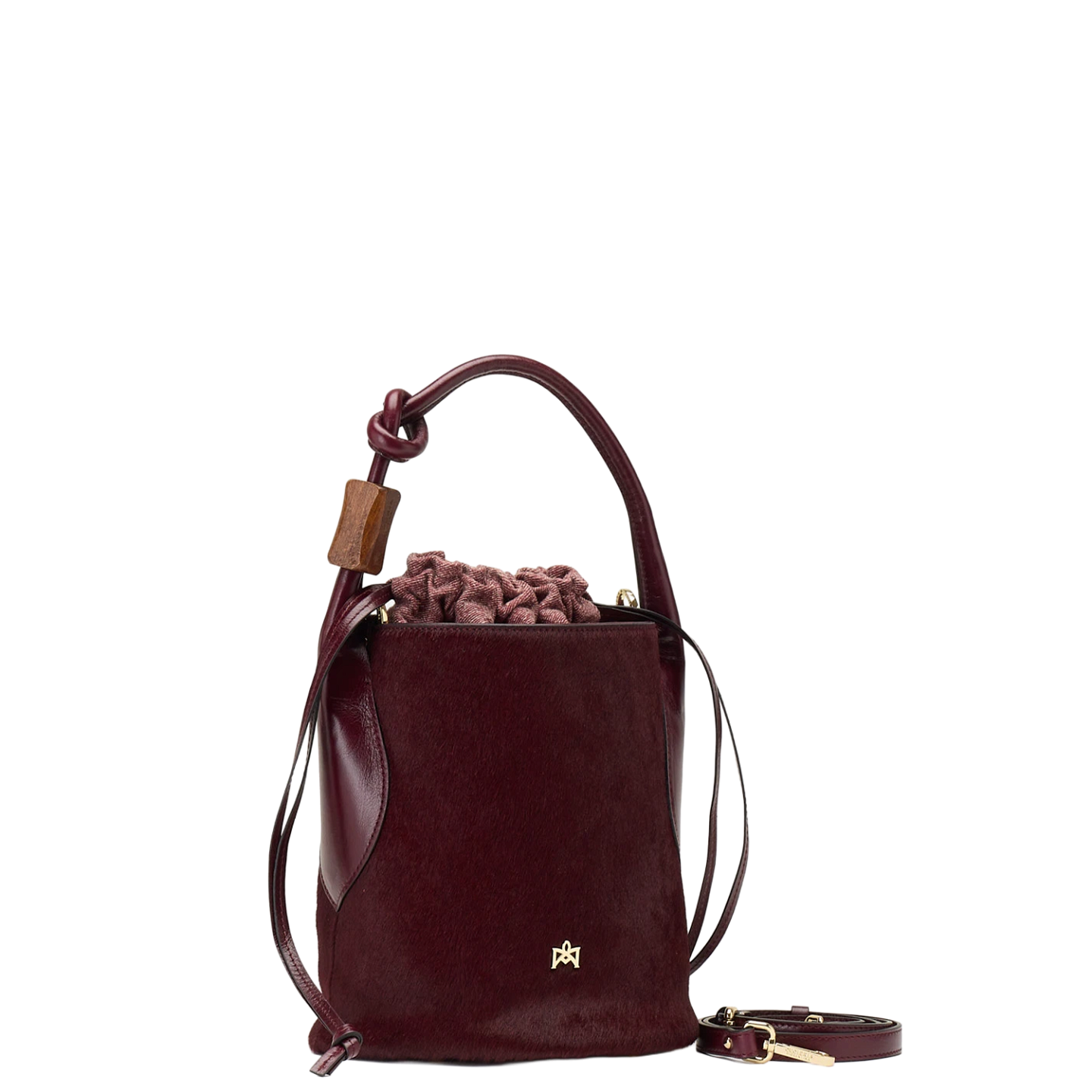 AGATA CAVALLINO SMALL BUCKET 1