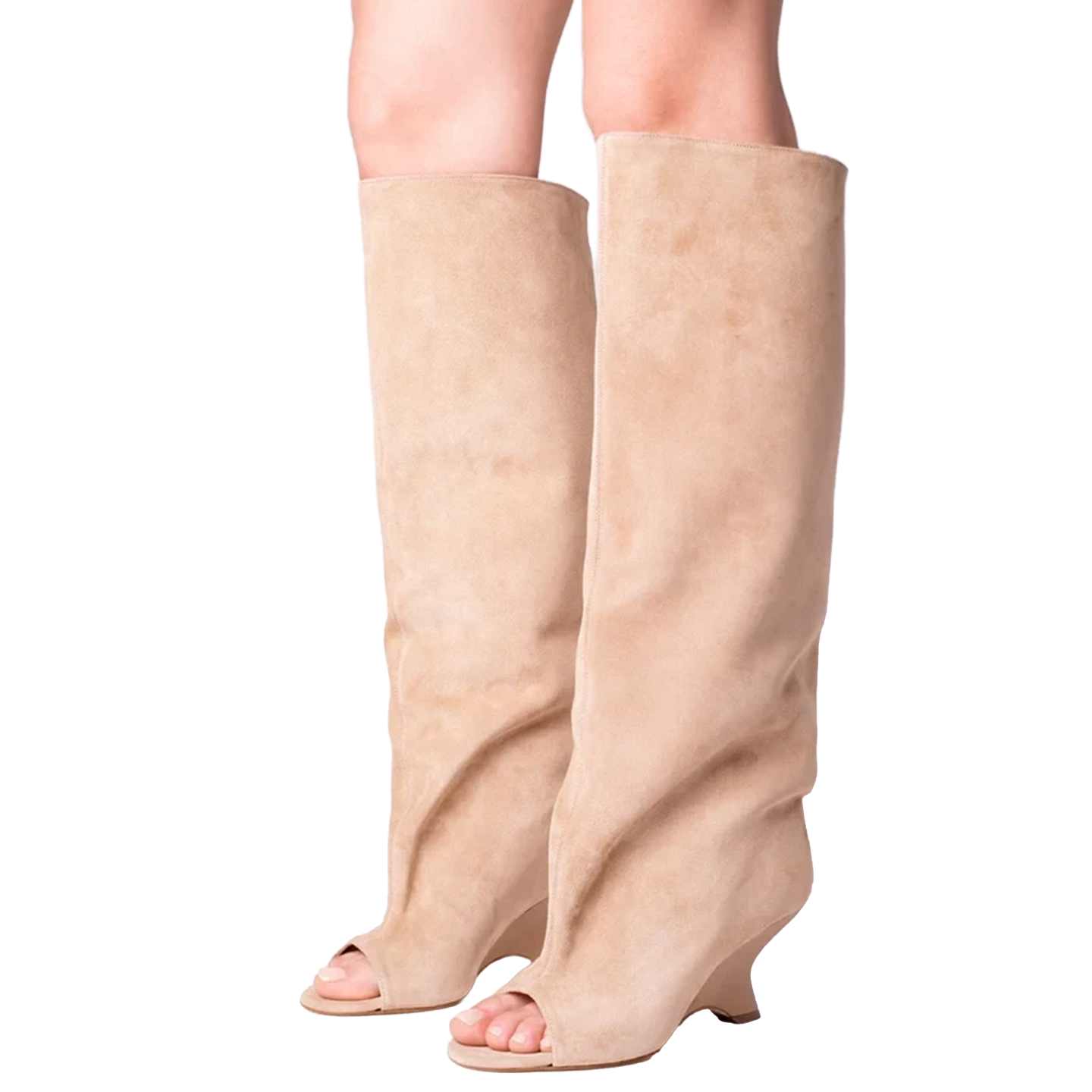 NINETTE PEEP TOE BOOTS 4