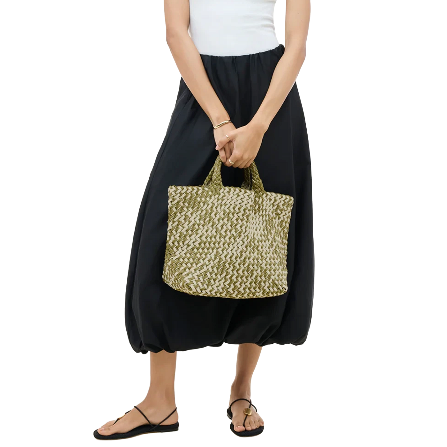 ST BARTHS DOUBLE MEDIUM TOTE 4