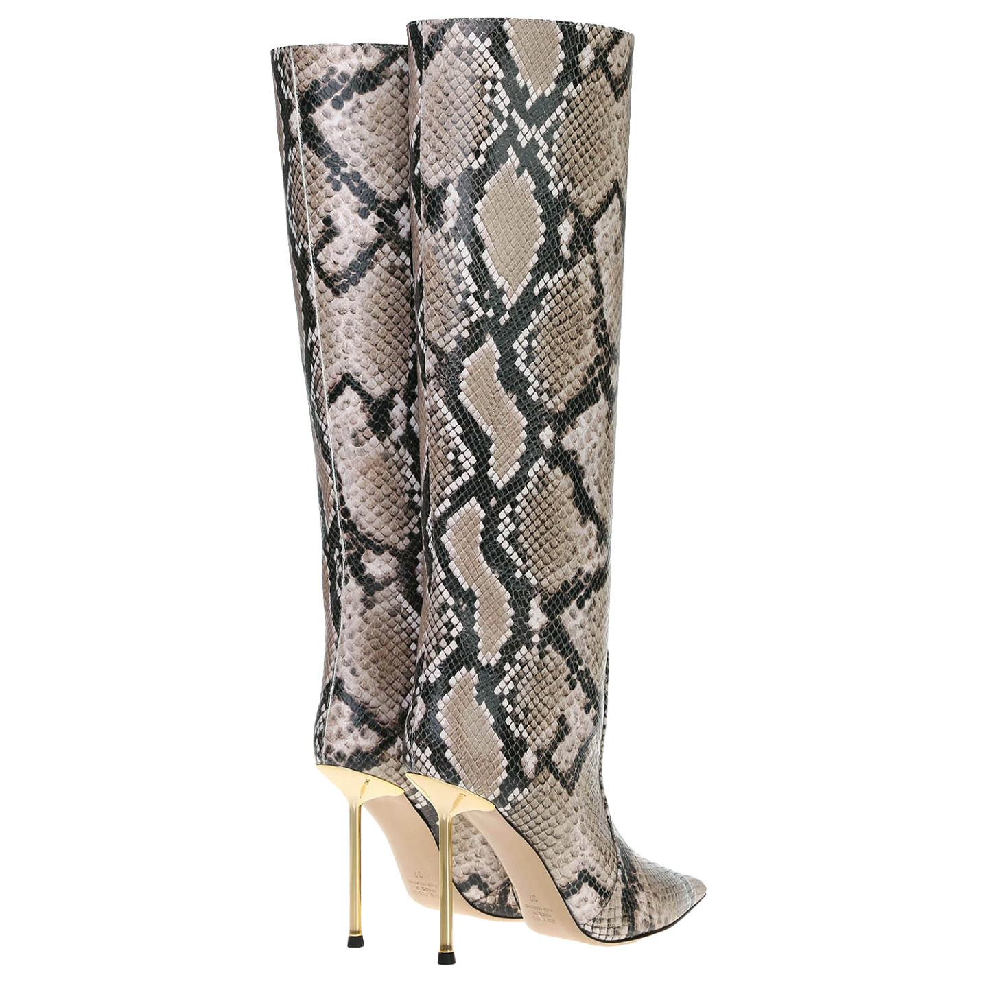PYTHON GOLDEN HEEL 105 BOOTS 3