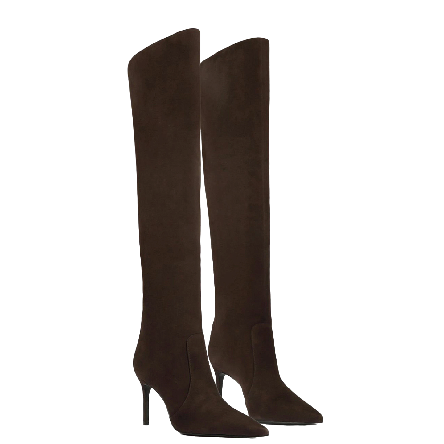 SUEDE OVER-THE-KNEE BOOTS 2