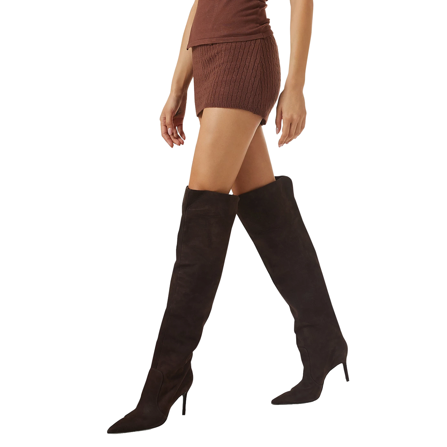 SUEDE OVER-THE-KNEE BOOTS 4
