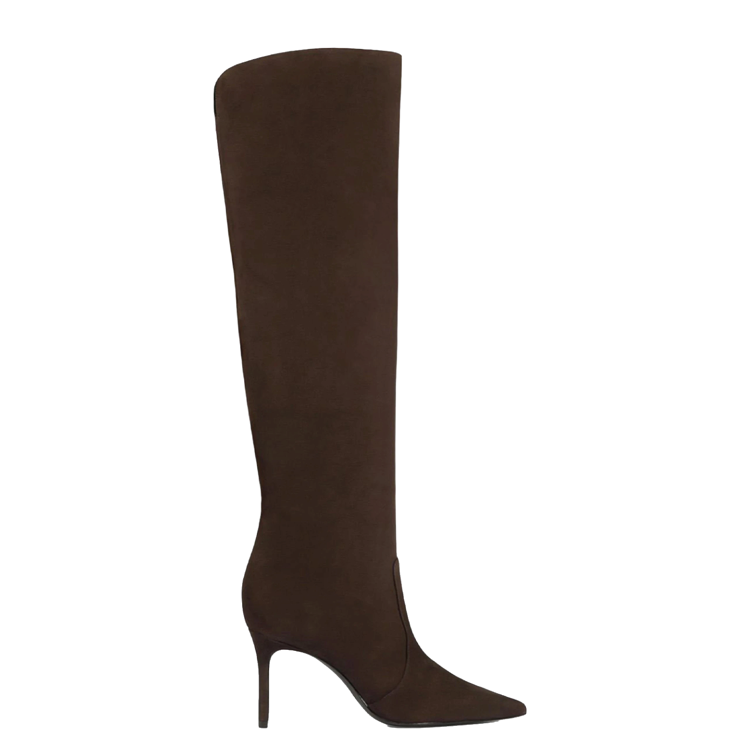 SUEDE OVER-THE-KNEE BOOTS 0