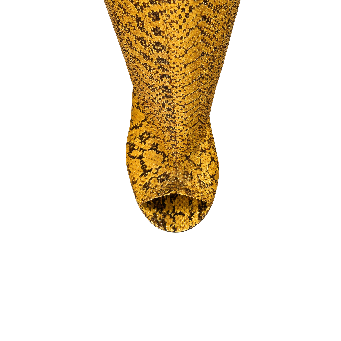 NINETTE PYTHON PEEP TOE BOOTS 3