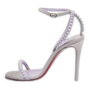 So Me Purple Patent Leather Ankle Strap Sandals