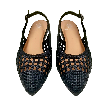 ALABAMA WOVEN FLAT SLINGBACK