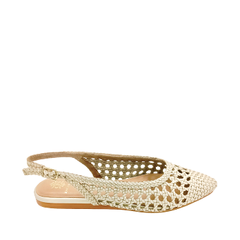 ALABAMA WOVEN FLAT SLINGBACK
