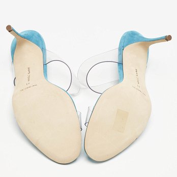 Transparent PVC Scolto Slide Sandals