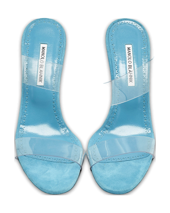 Transparent PVC Scolto Slide Sandals