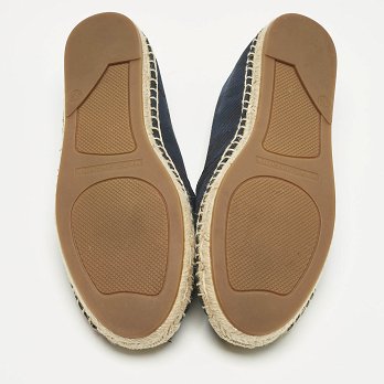 Marc Jacobs Multicolor Canvas, Glitter and Patent Leather Espadrille Flats Size 39
