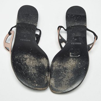 Metallic Pink Suede Beach Flat Slides